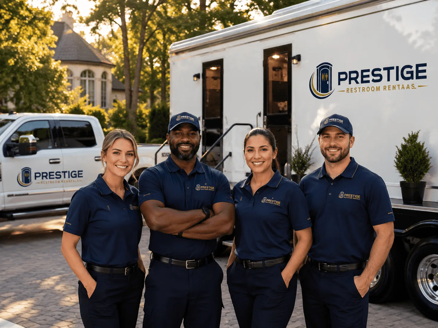 Trusted Luxury Portable Restrooms company in Burson, CA